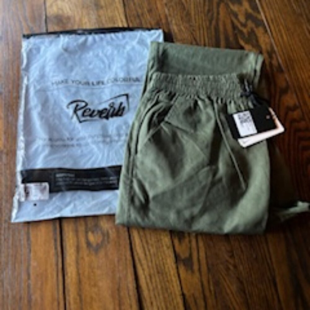Reverse Green Pants